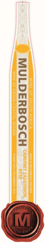 Mulderbosch Cabernet Sauvignon Rose 2022 Front Bottle Shot