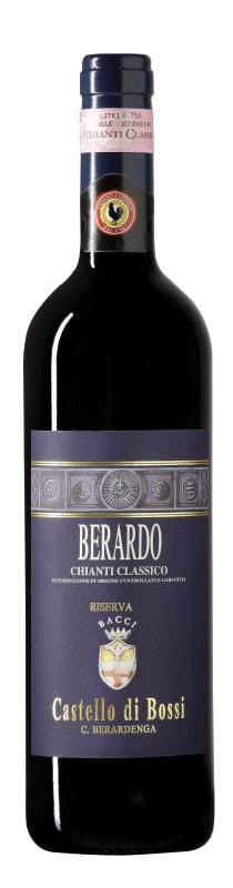 Castello di Bossi Berardo Chianti Classico Riserva 2018 Front Bottle Shot
