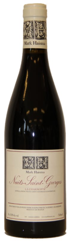 Mark Haisma Nuits-Saint-Georges La Charmotte 2016 Front Bottle Shot