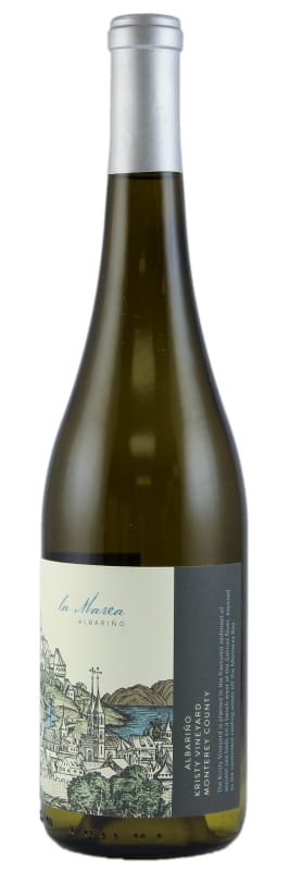 La Marea Kristy Vineyard Albarino 2022 Front Bottle Shot
