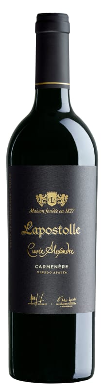 Lapostolle Cuvee Alexandre Carmenere 2020 Front Bottle Shot
