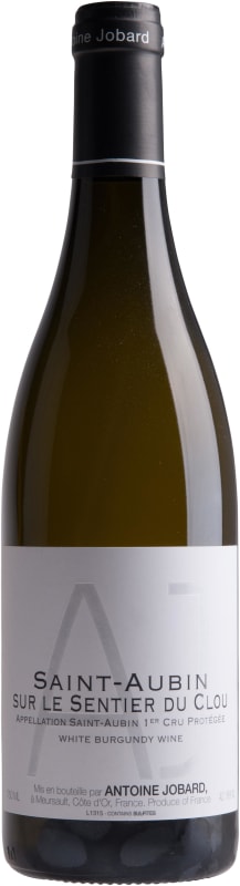 Domaine Antoine Jobard St-Aubin Sur le Sentier du Clou Premier Cru 2021 Front Bottle Shot