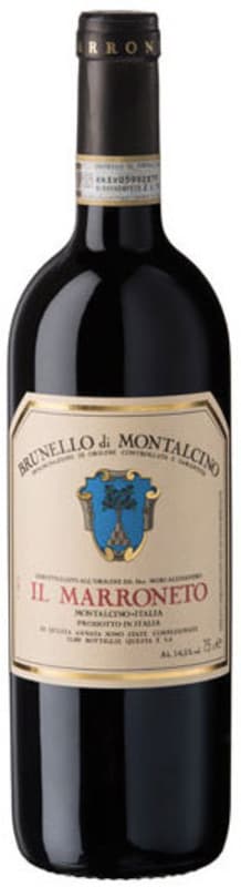 Il Marroneto Brunello di Montalcino 2012 Front Bottle Shot