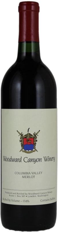 Woodward Canyon Columbia Valley Merlot 2013 Front Bottle Shot