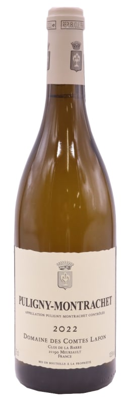 Domaine des Comtes Lafon Puligny-Montrachet 2022 Front Bottle Shot