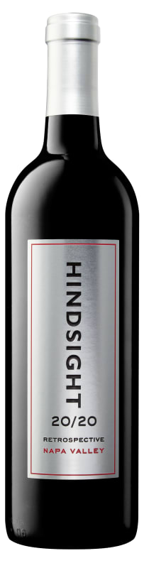 Hindsight Wines Retrospective 20/20 Red 2018 Front Bottle Shot
