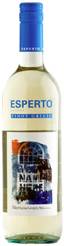 Esperto Pinot Grigio 2016 Front Bottle Shot
