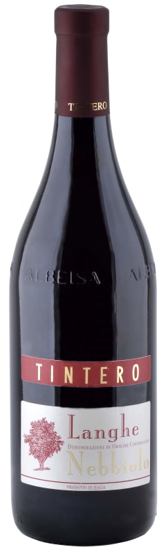 Cantine Elvio Tintero Langhe Nebbiolo 2022 Front Bottle Shot