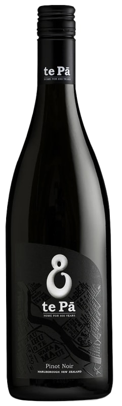 Te Pa Wines Pinot Noir 2016 Front Bottle Shot