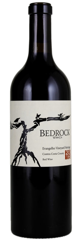 Bedrock Wine Company Evangelho Heritage Red 2017 Front Bottle Shot