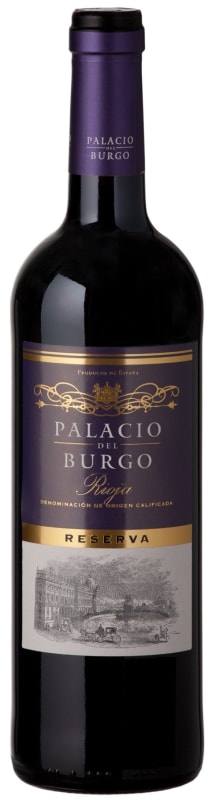 Burgo Viejo Palacio del Burgo Reserva 2018 Front Bottle Shot