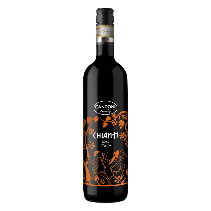 Candoni Chianti 2019 Front Bottle Shot
