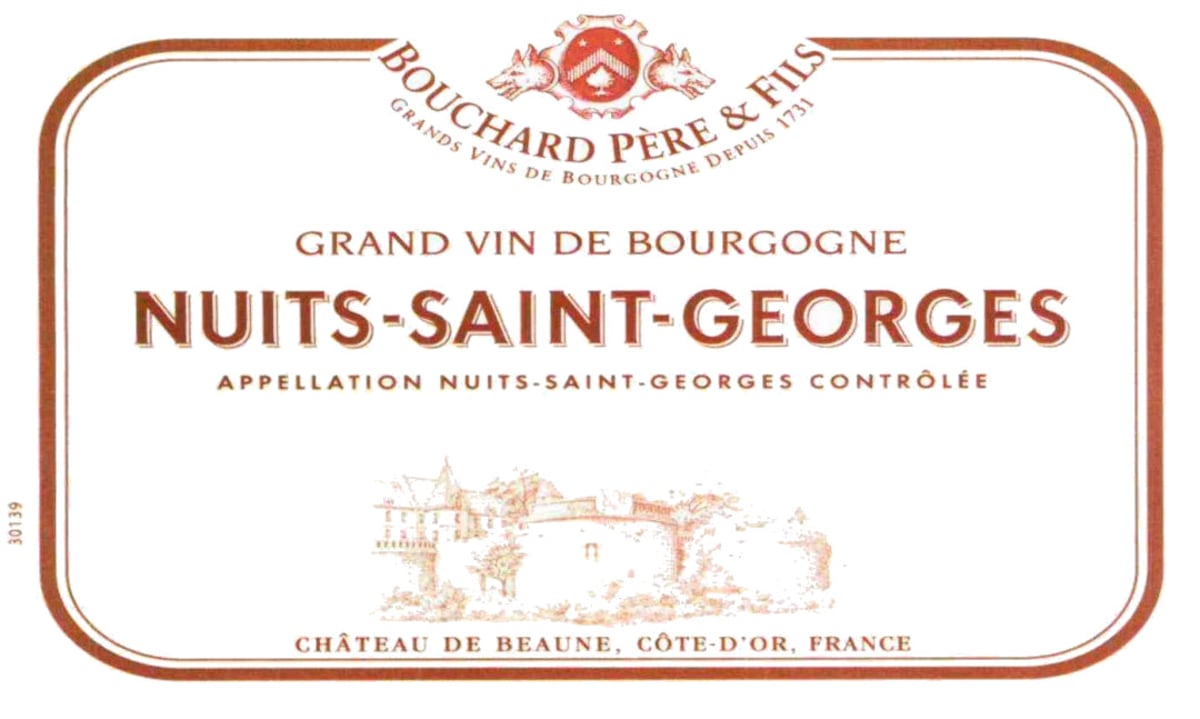 Bouchard Pere & Fils Nuits-Saint-Georges 2007 Front Label