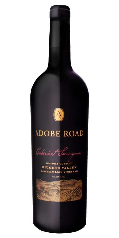 Adobe Road Bavarian Lion Vineyard Cabernet Sauvignon 2015 Front Bottle Shot