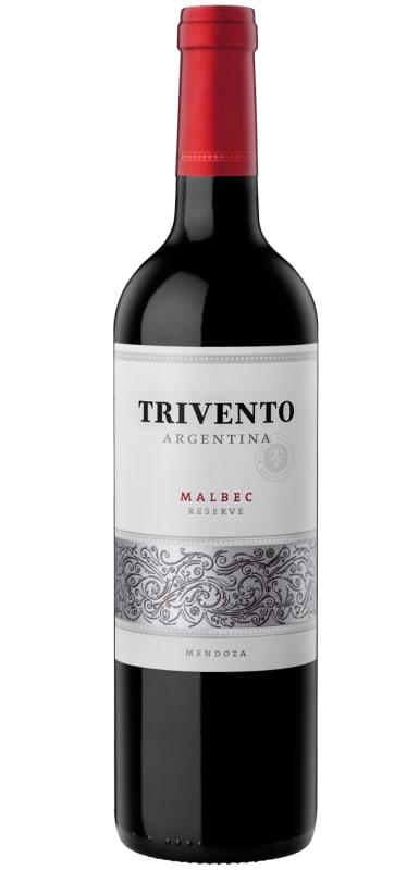 Trivento Reserve Malbec 2019 Front Bottle Shot