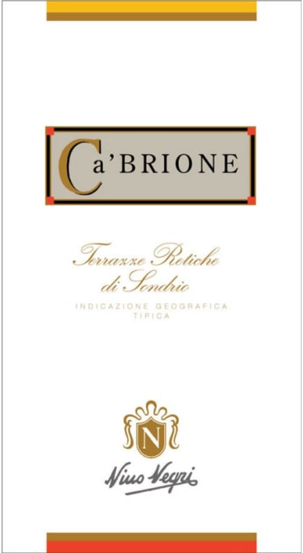 Nino Negri Ca'Brione 2011 Front Label