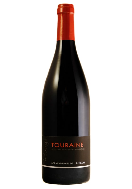Francois Chidaine Touraine Rouge 2022 Front Bottle Shot