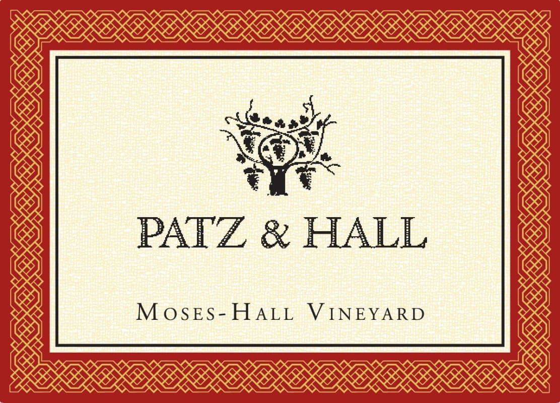 Patz & Hall Moses Hall Vineyard Pinot Noir 2015 Front Label