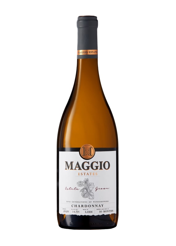 Maggio Estates Chardonnay 2020 Front Bottle Shot