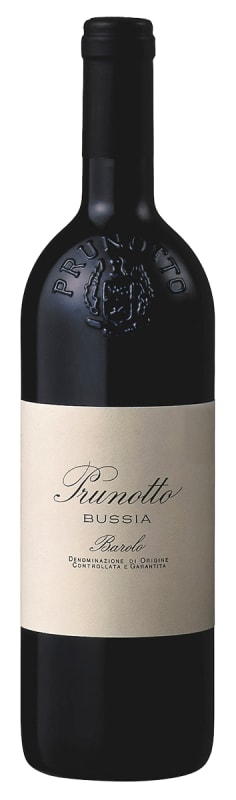 Prunotto Barolo Bussia 2011 Front Bottle Shot