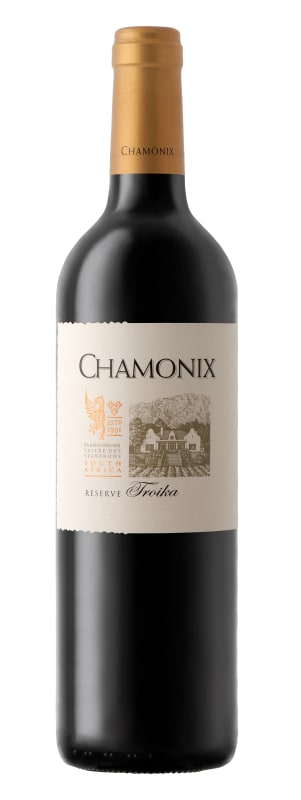 Chamonix Troika Reserve 2013 Front Bottle Shot
