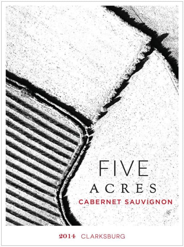 Five Acres 2014 Front Label