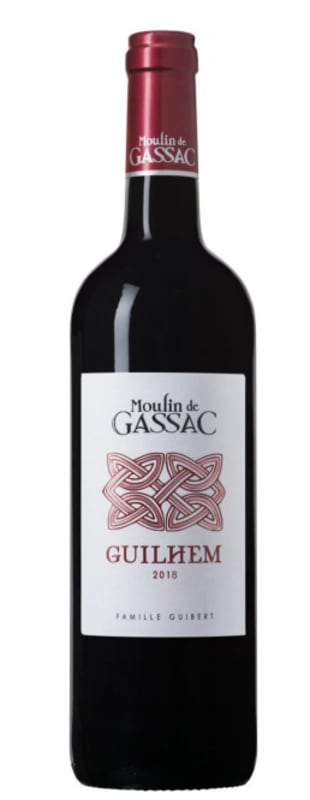Moulin de Gassac Pays d'Herault Guilhem Rouge 2018 Front Bottle Shot