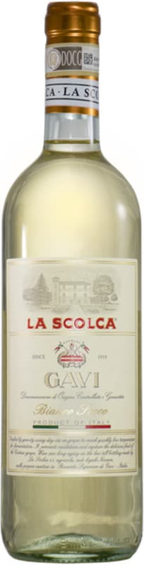 La Scolca White Label Gavi 2016 Front Bottle Shot