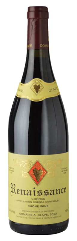 Auguste Clape Cornas Cuvee Renaissance 2023 Front Bottle Shot