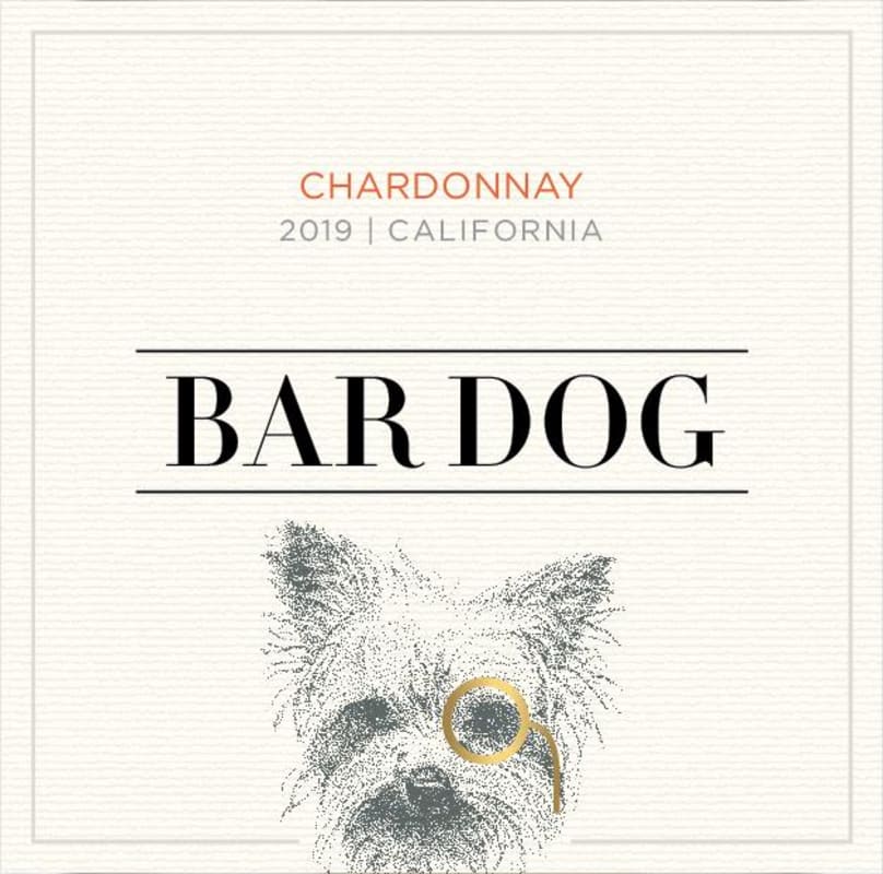 Bar Dog Chardonnay 2019 Front Label