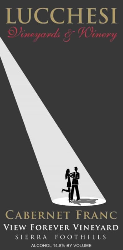 Lucchesi Vineyards & Winery Cabernet Franc 2013 Front Label