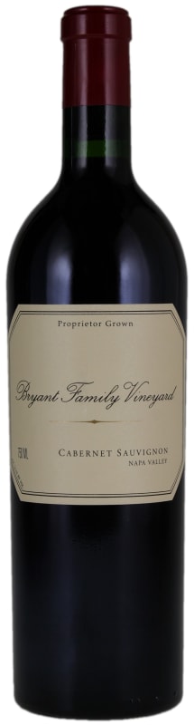 Bryant Family Cabernet Sauvignon 2016 Front Bottle Shot