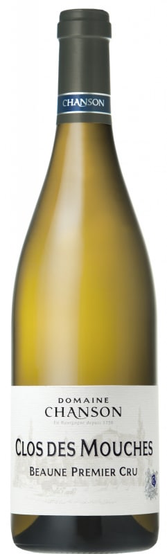 Domaine Chanson Beaune Clos des Mouches Blanc Premier Cru 2018 Front Bottle Shot