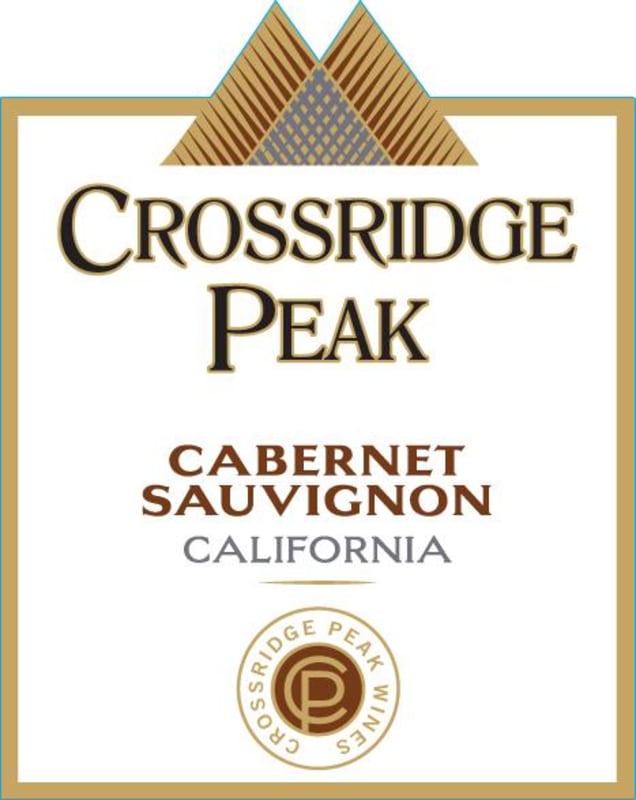 Crossridge Peak 2015 Front Label