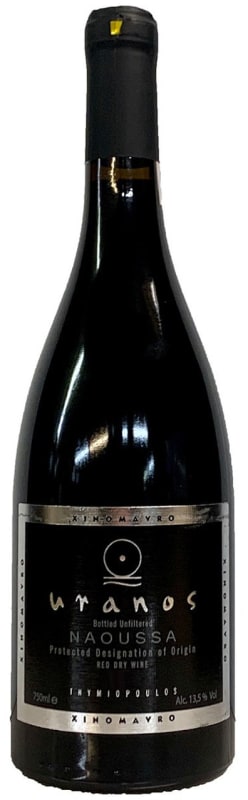 Thymiopoulos Uranos Xinomavro 2017 Front Bottle Shot