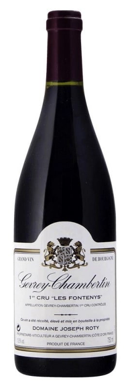 Domaine Joseph Roty Gevrey-Chambertin Les Fontenys Premier Cru 2022 Front Bottle Shot