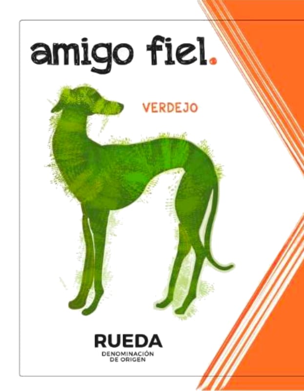 Cuatro Rayas Amigo Fiel Verdejo 2020 Front Label