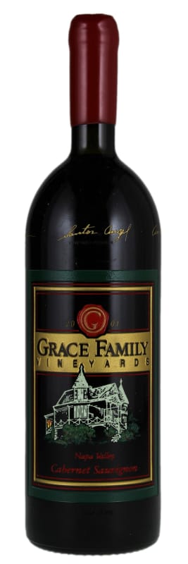 Grace Family Cabernet Sauvignon 2001 Front Bottle Shot