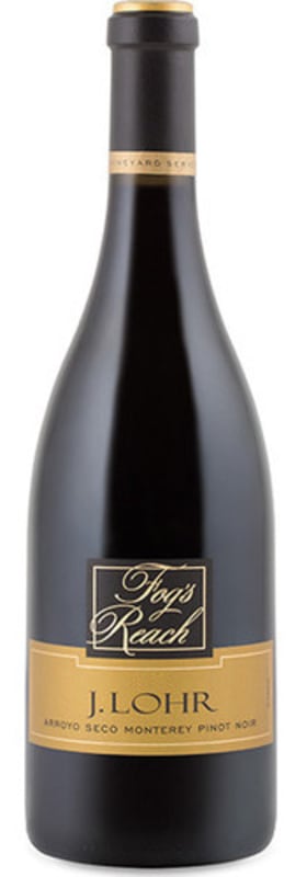 J. Lohr Fog's Reach Pinot Noir 2013 Front Bottle Shot