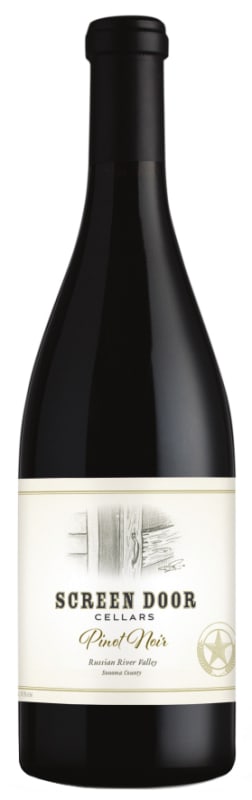Screen Door Cellars Pinot Noir 2022 Front Bottle Shot
