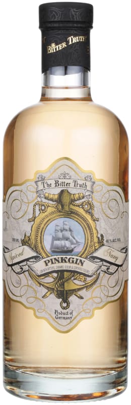 The Bitter Truth Pink Gin Front Bottle Shot
