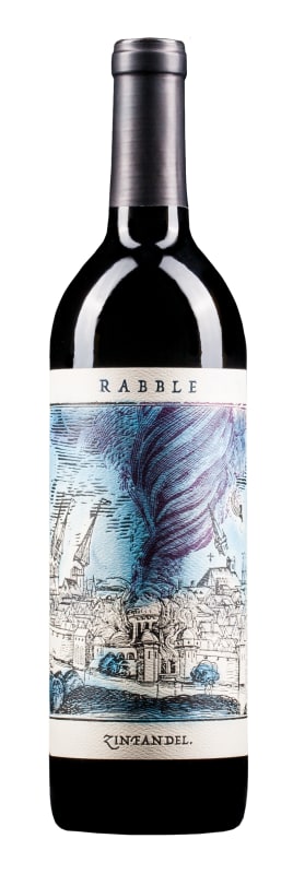 Rabble Zinfandel 2022 Front Bottle Shot