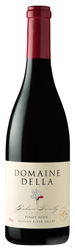 Domaine Della Graham Family Vineyard Pinot Noir 2024 Front Bottle Shot
