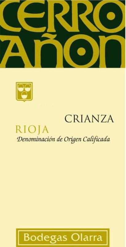 Bodegas Olarra Cerro Anon Crianza 2017 Front Label