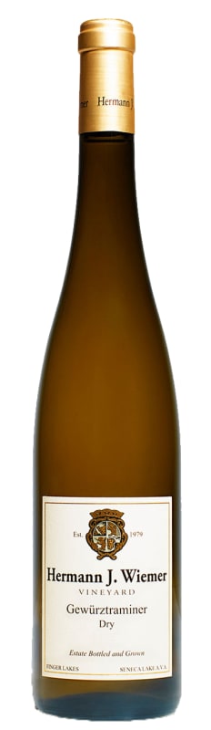 Hermann J. Wiemer Dry Gewurztraminer 2019 Front Bottle Shot