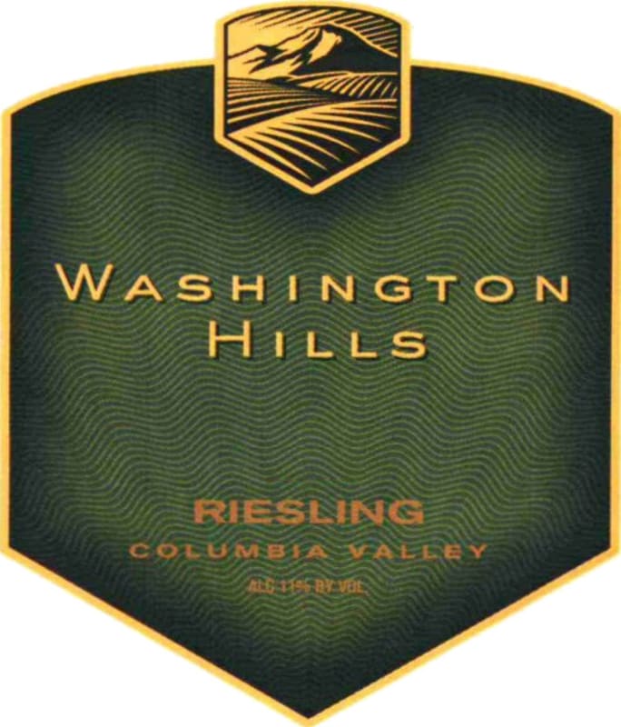 Washington Hills Riesling 2006 Front Label