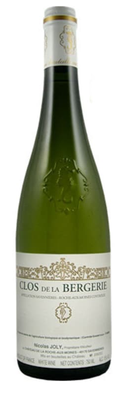 Nicolas Joly Savennieres Clos de La Bergerie 2015 Front Bottle Shot