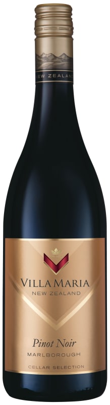 Villa Maria Cellar Selection Pinot Noir 2013 Front Bottle Shot