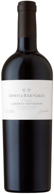 Gallo Estate Sonoma Cabernet Sauvignon 2012 Front Bottle Shot