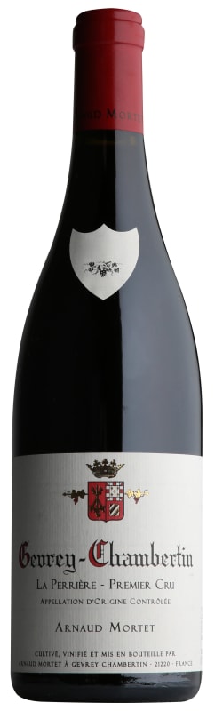 Arnaud Mortet Gevrey-Chambertin Lavaux St-Jacques Premier Cru 2020 Front Bottle Shot